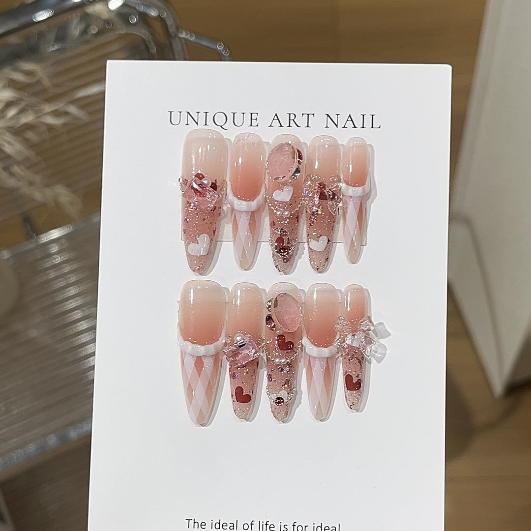 Nail Art Press-On Set Stornfield