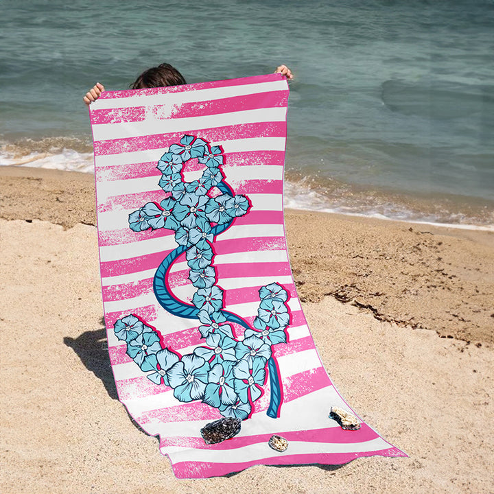 Beach towel with creative turtle design Stornfield