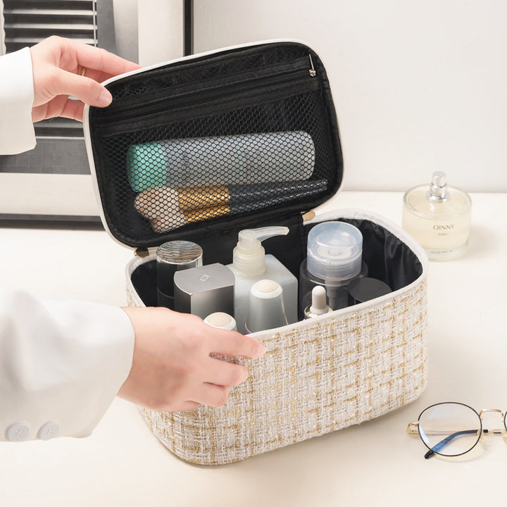 Stylish Quilted Cosmetic Case Stornfield