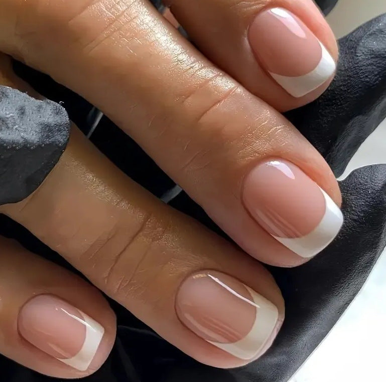 French Tip Acrylic Nail Extensions Stornfield