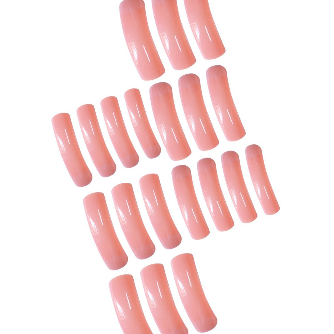 Long Glossy Press-On Nails Stornfield