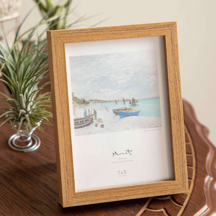 Solid Wood Photo Display Frame for Home
