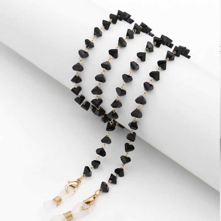 Heart Shaped Beaded Eyewear Chain Stornfield