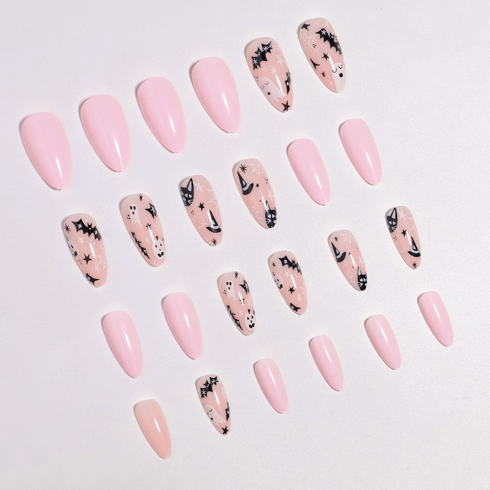 Halloween-Themed Press-On Nail Art Stornfield