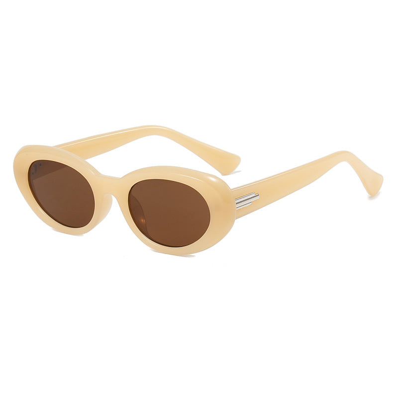 Women's elegant oval-shaped sunglasses with high-quality lenses Stornfield