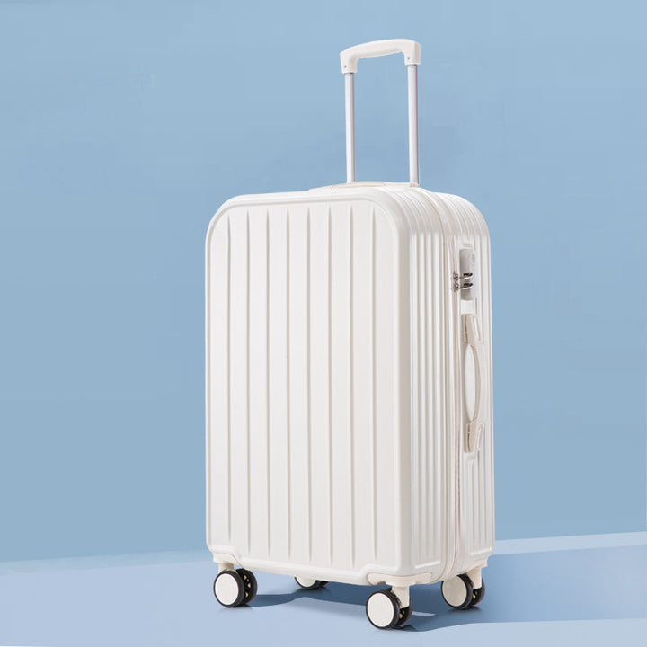 Unisex Stylish Ridged Hard-Shell Suitcase Stornfield