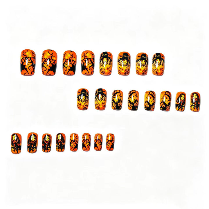 Creative Halloween-style Art Nails Stornfield