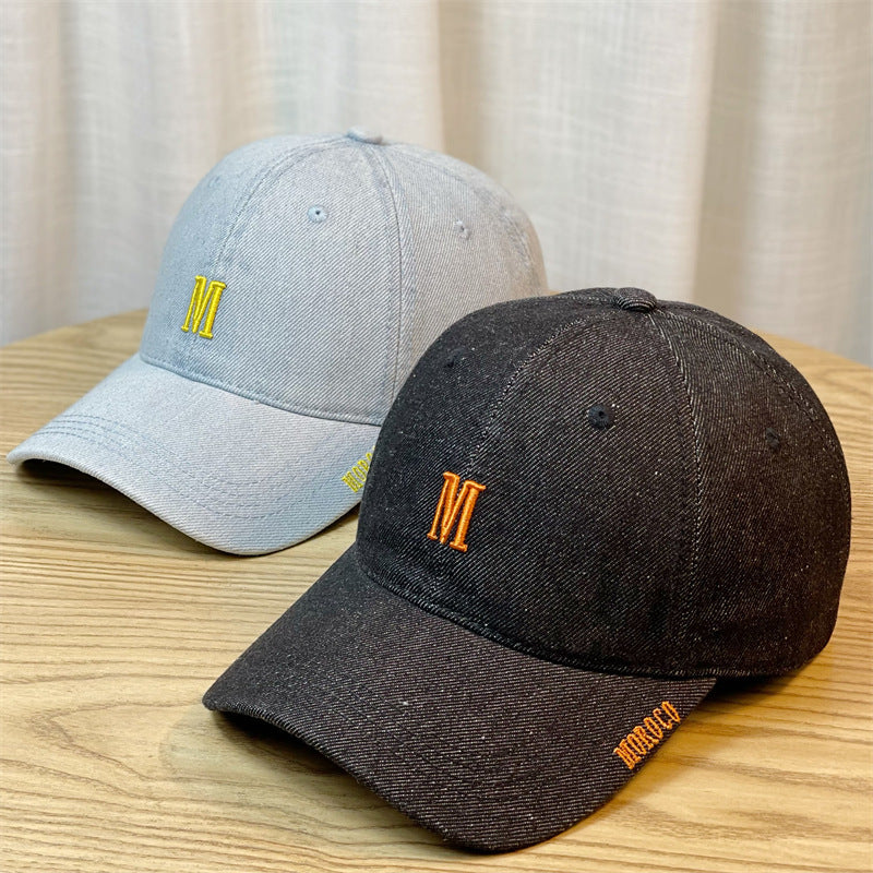 Men's Embroidered Denim Baseball Cap Stornfield