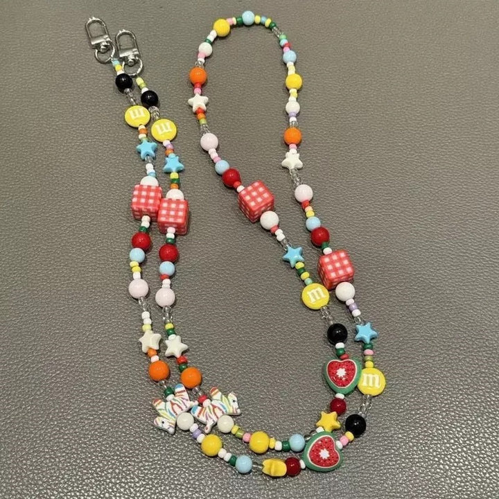 Colorful Beaded Eyewear Holder Chain Stornfield