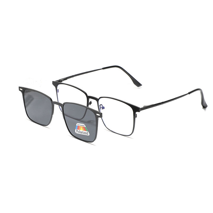 Women's fashionable sunglasses with interchangeable polarizing lenses Stornfield