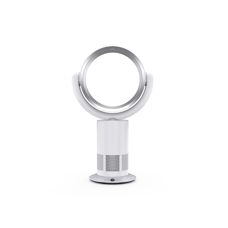 Cooling bladeless tower fan with HEPA air purifier and silent multi-speed oscillating design Stornfield
