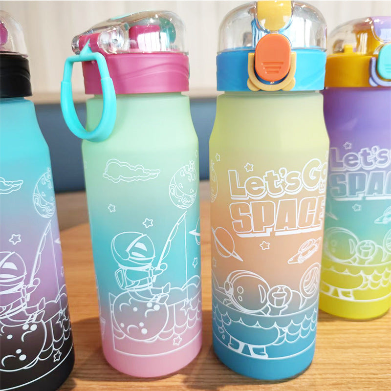 Ladies creative water bottle in space design Stornfield