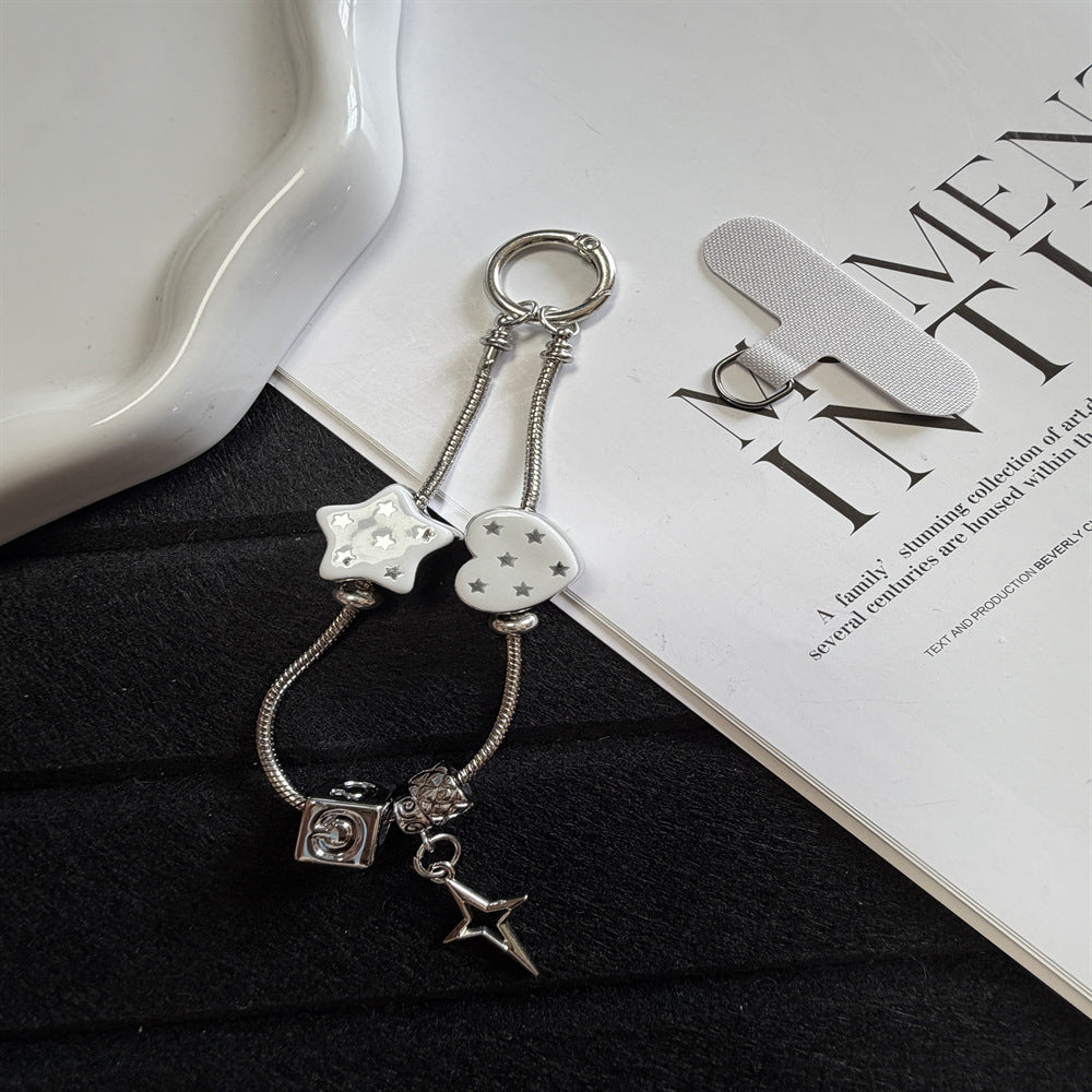Unique Beaded Charm Keyring Stornfield