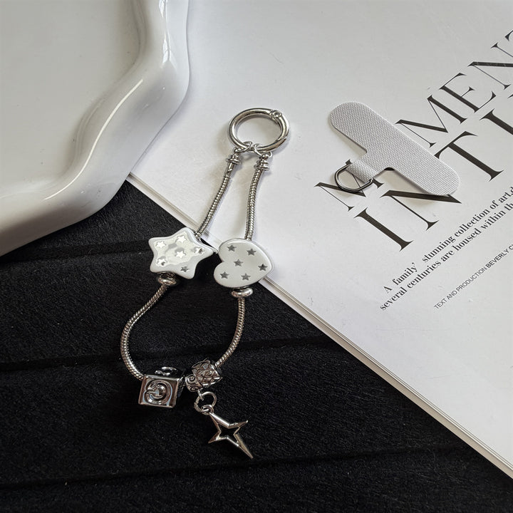 Unique Beaded Charm Keyring Stornfield