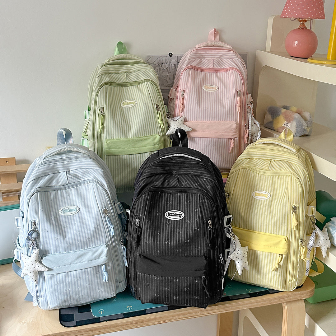 Stylish Striped Backpack Stornfield