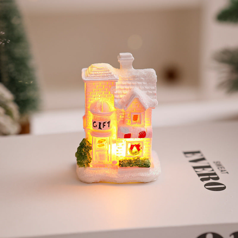 Illuminated Christmas village House Decor Stornfield