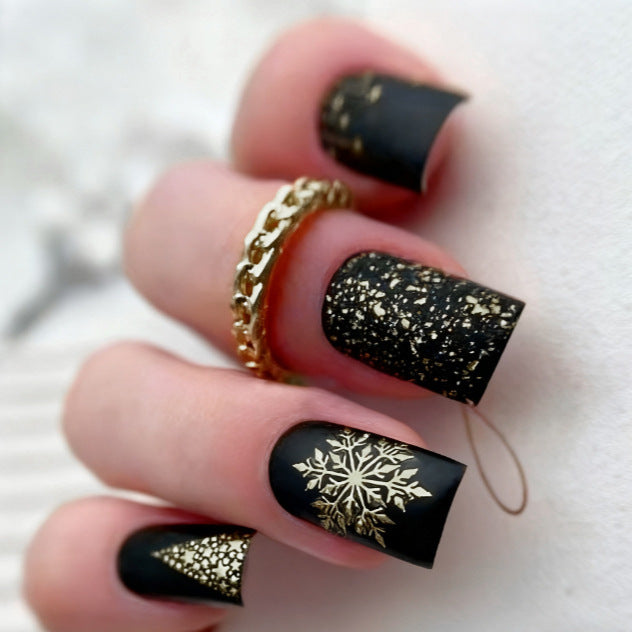 Decorative Matte Nail Art Extensions Stornfield