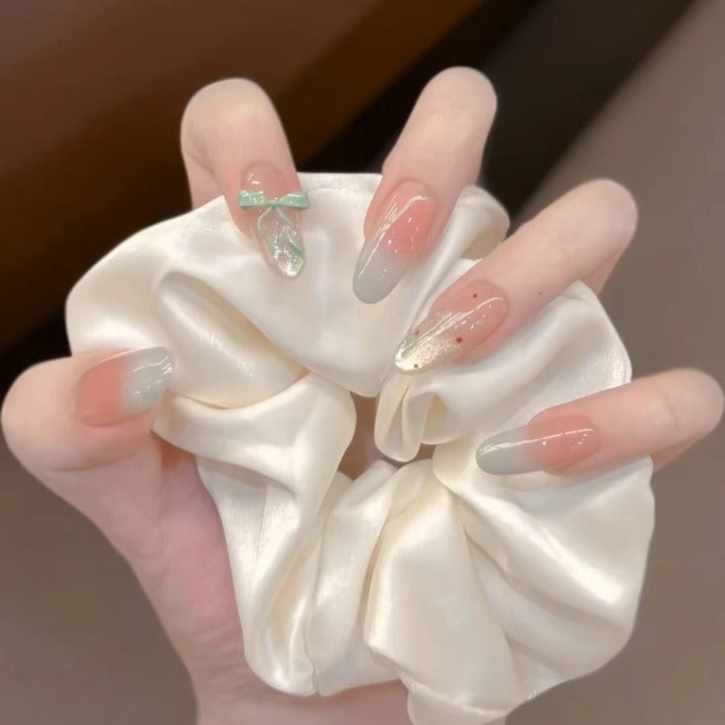 Decorative Gradient Press-On Nails