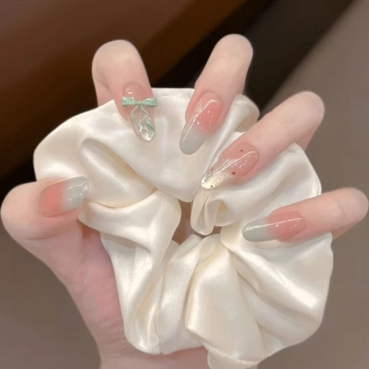 Decorative Gradient Press-On Nails