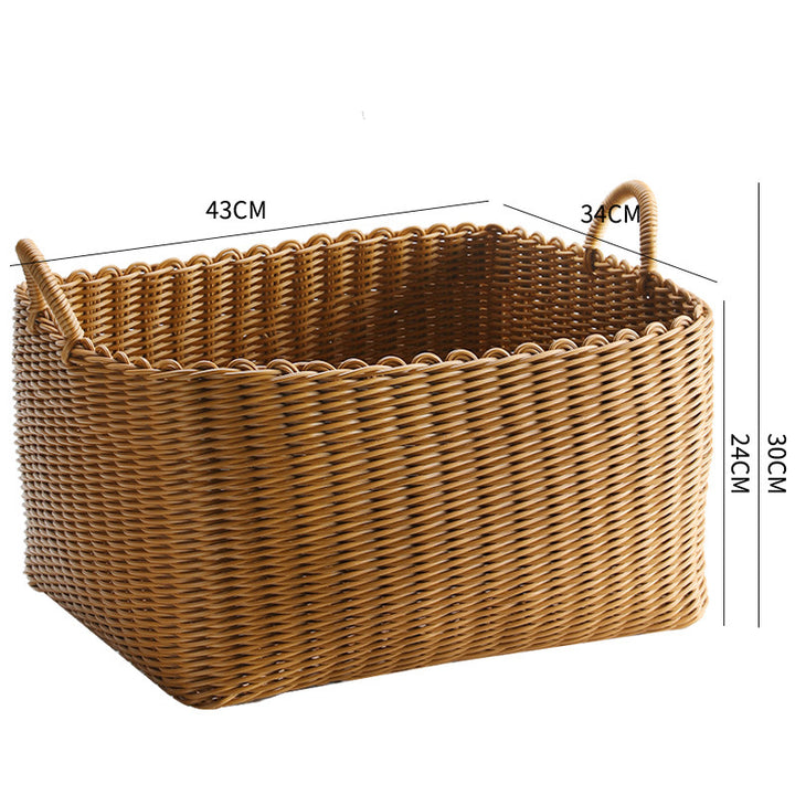 Unisex Braided Storage Basket with Practical Handle Stornfield