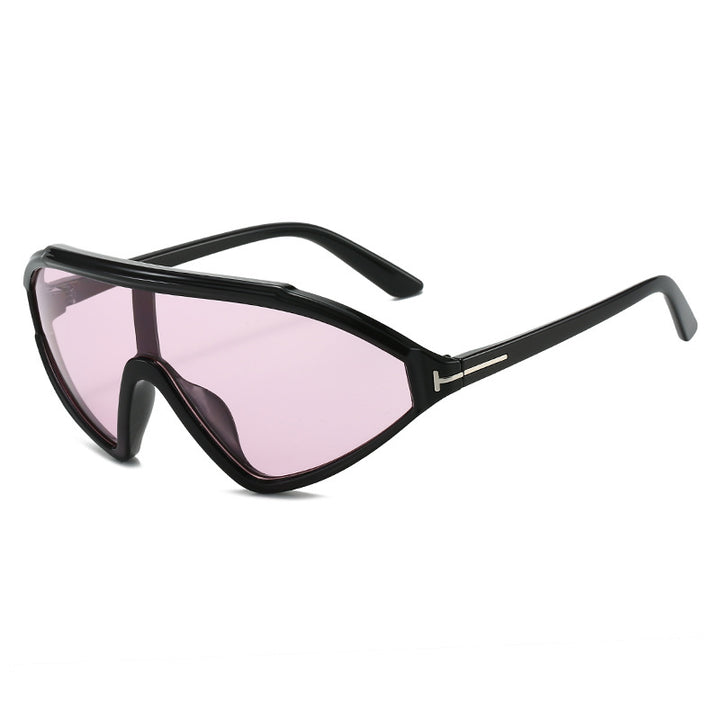 Women sporty sunglasses with ergonomic full rim design Stornfield