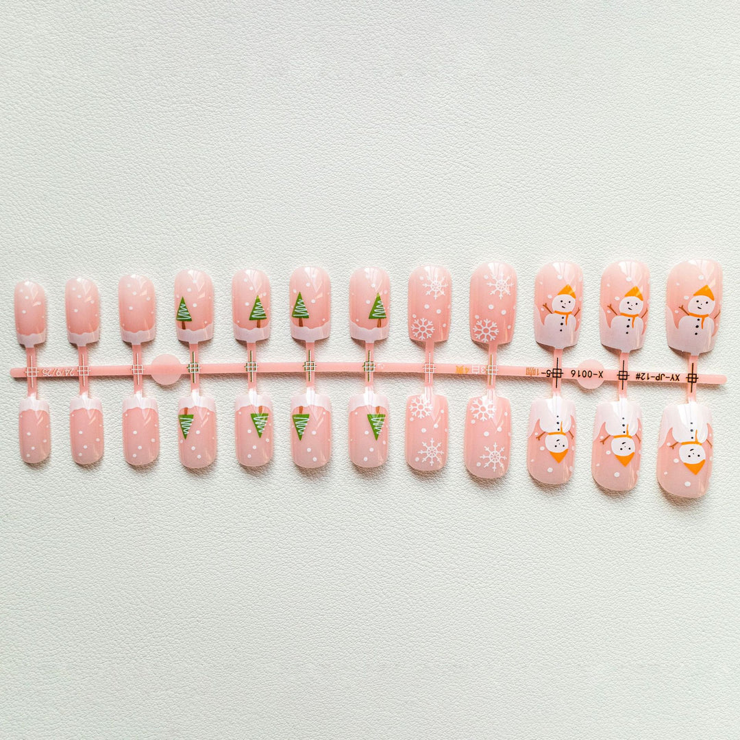 Festive Winter Nail Art Set