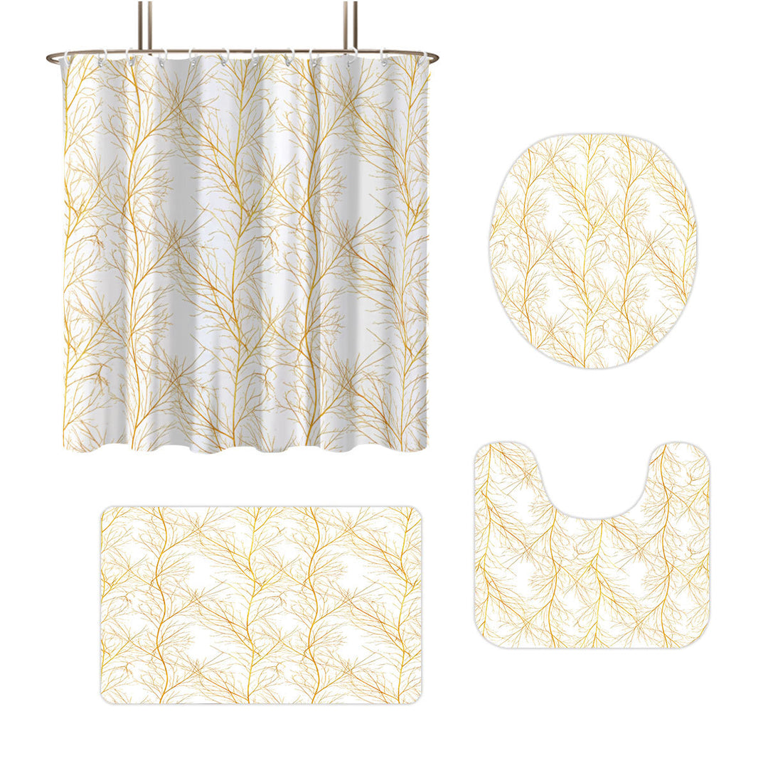 Digital Botanical Bathroom Décor Set Stornfield