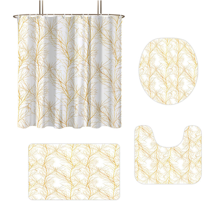 Digital Botanical Bathroom Décor Set Stornfield