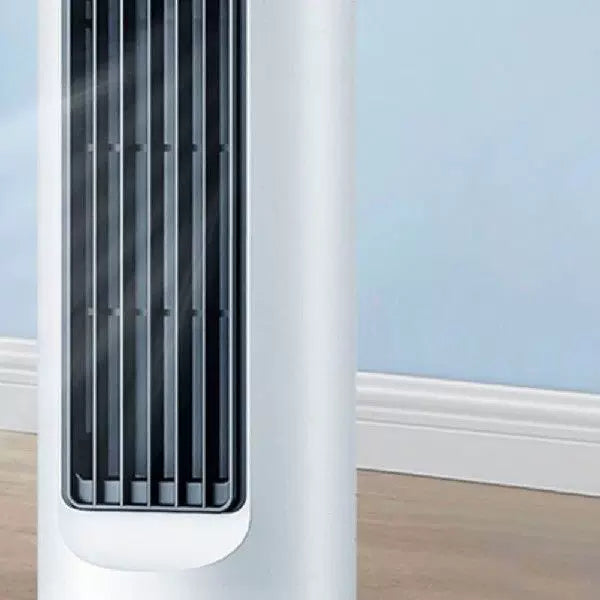Unisex one size slim oscillating tower fan with adjustable directional louvers whisper-quiet DC motor Stornfield