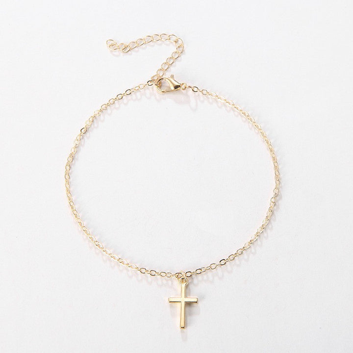 Delicate Cross Charm Bracelet Stornfield