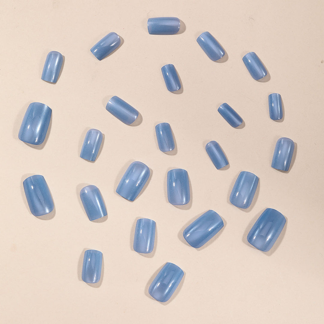 Gradient Glossy Nail Art Extensions Stornfield