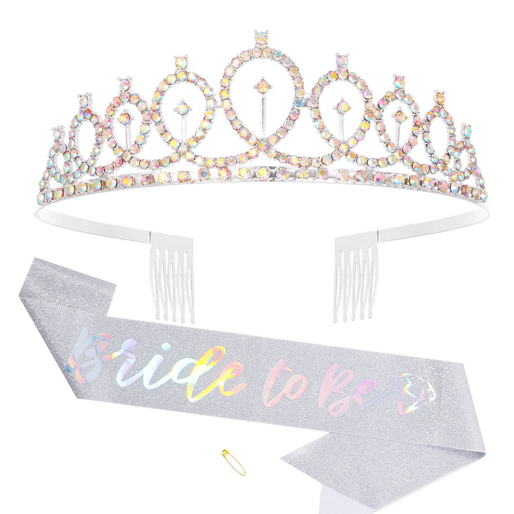 Women Glittering Tiara with Elegant Design Stornfield