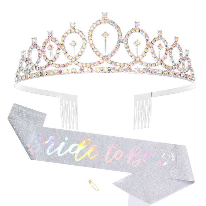 Women Glittering Tiara with Elegant Design Stornfield