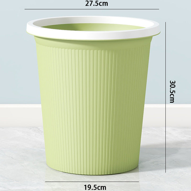 Ladies elegant and practical waste bin with ribbed surface Stornfield