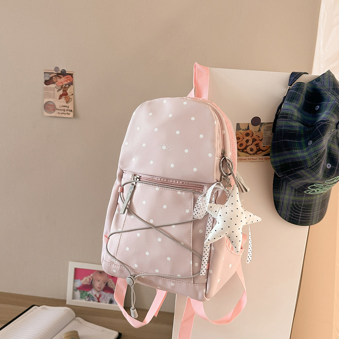 Casual Polka Dot Mini Backpack Stornfield