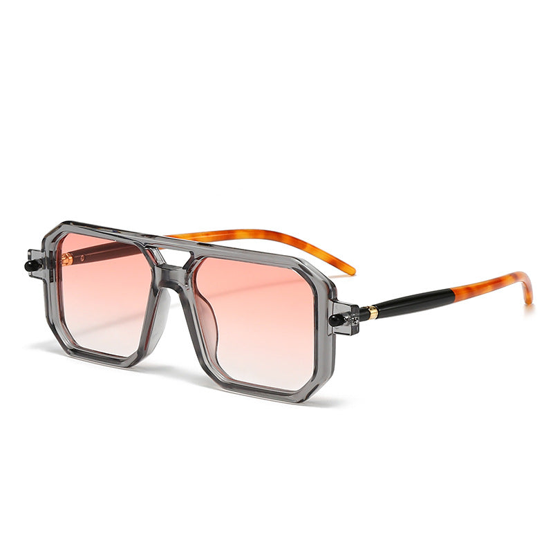 Women oversized rectangular glasses Stornfield