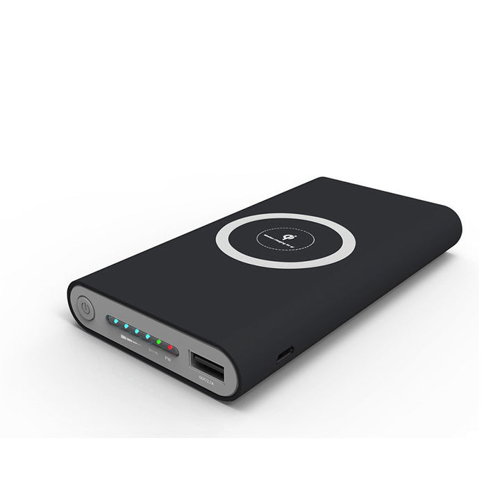 Power bank with wireless charging function and intelligent battery status display Stornfield