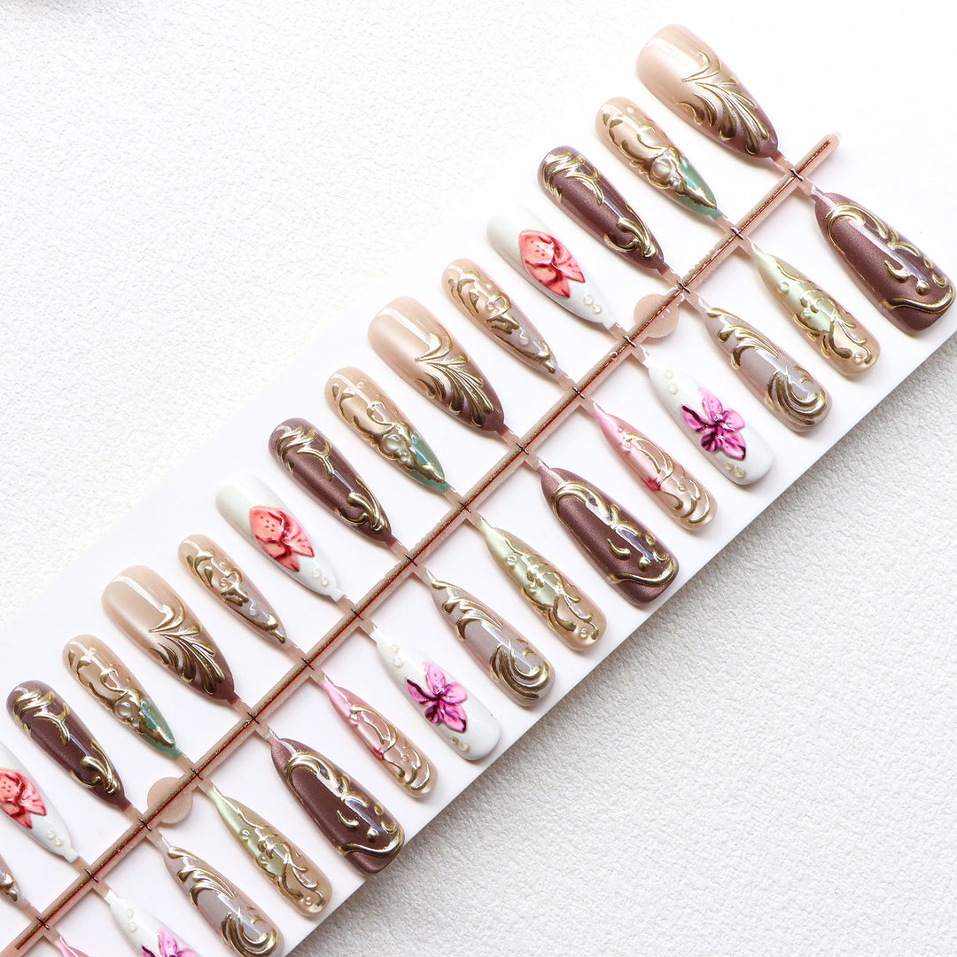 Artistic Gel Nail Design Stornfield