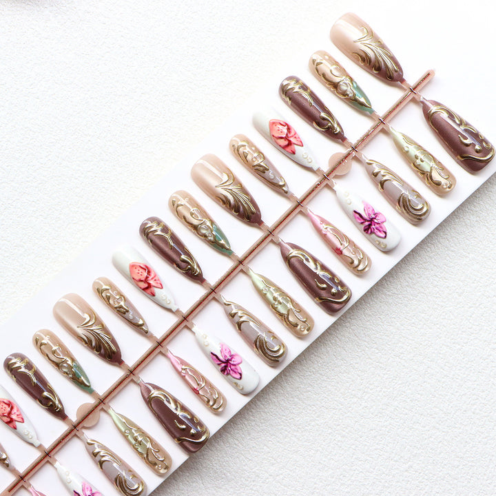 Artistic Gel Nail Design Stornfield