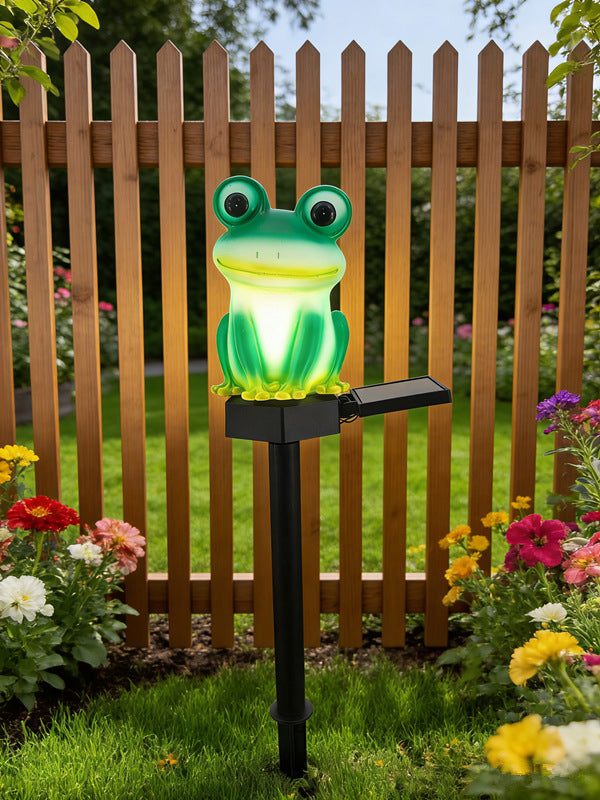 Whimsical Solar-Powered Squirrel Garden Stake Light With Integrated Solar Panel And Warm LED Glow Stornfield