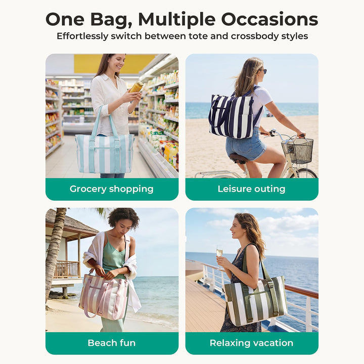 Multifunctional tote bag with practical interior Stornfield