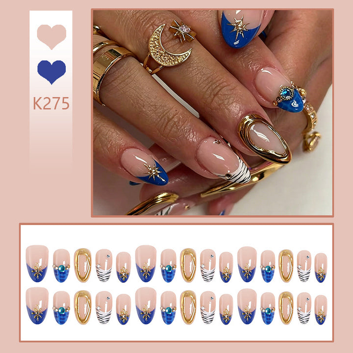 Artistic art nails with elegant accents Stornfield