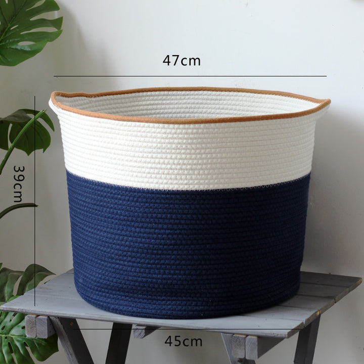 Handcrafted storage basket in modern design Stornfield