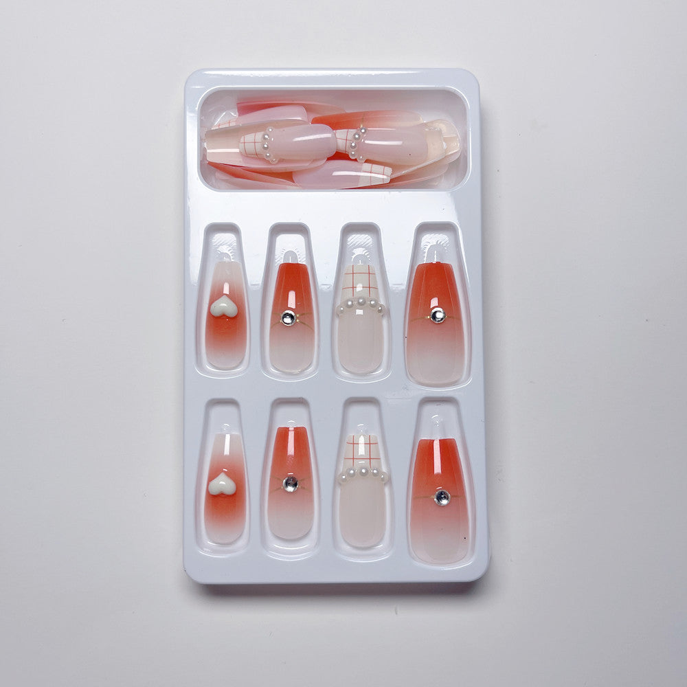 Decorative Press-On Nail Art Set  1791804135