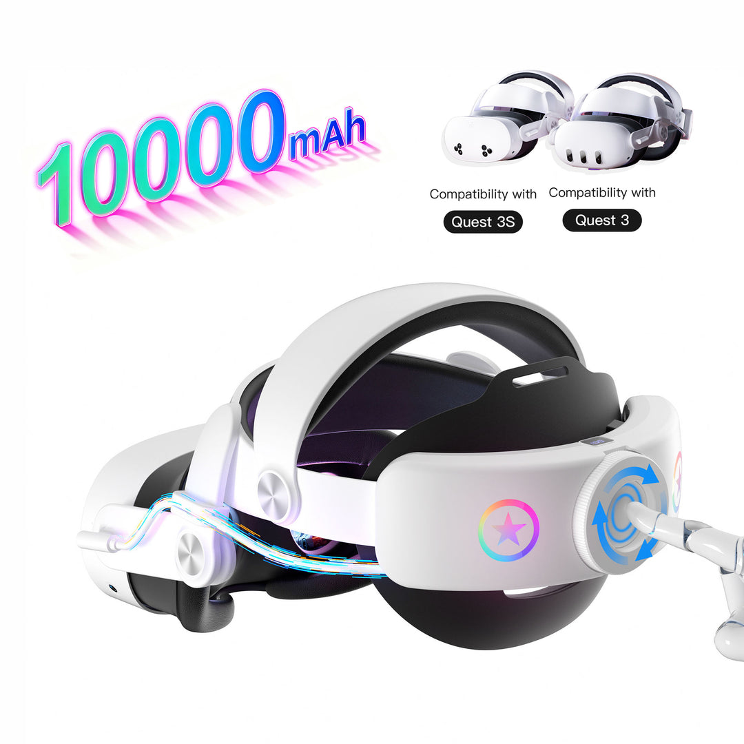 Gaming headset with 3D surround sound and RGB lighting Stornfield