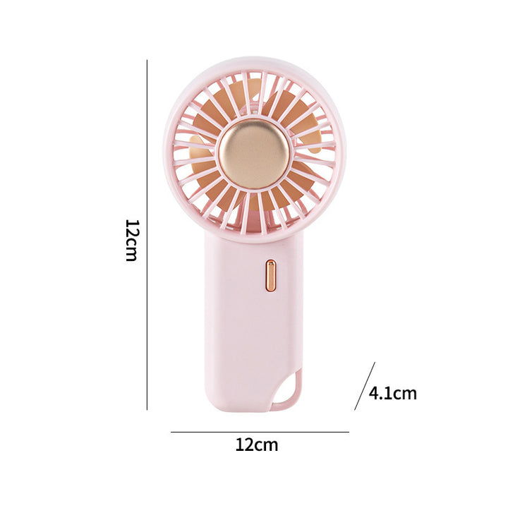 Ladies portable hand fan with ergonomic design and USB charging Stornfield
