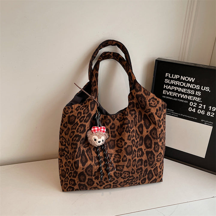 Fashionable Leopard Print Tote Bag Stornfield