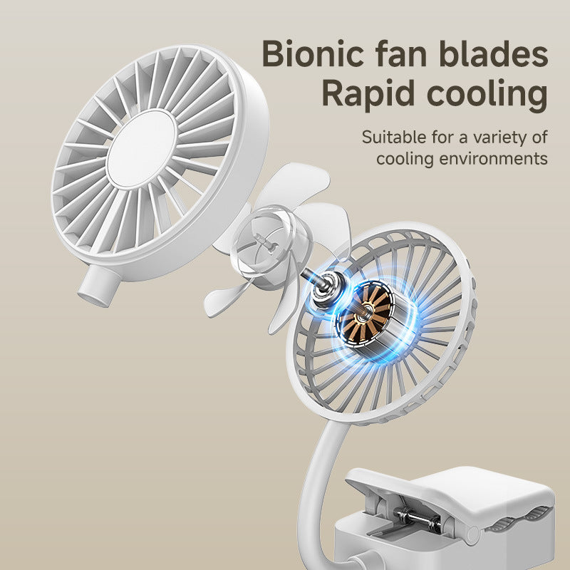Unisex Portable Clip-On Fan Stornfield