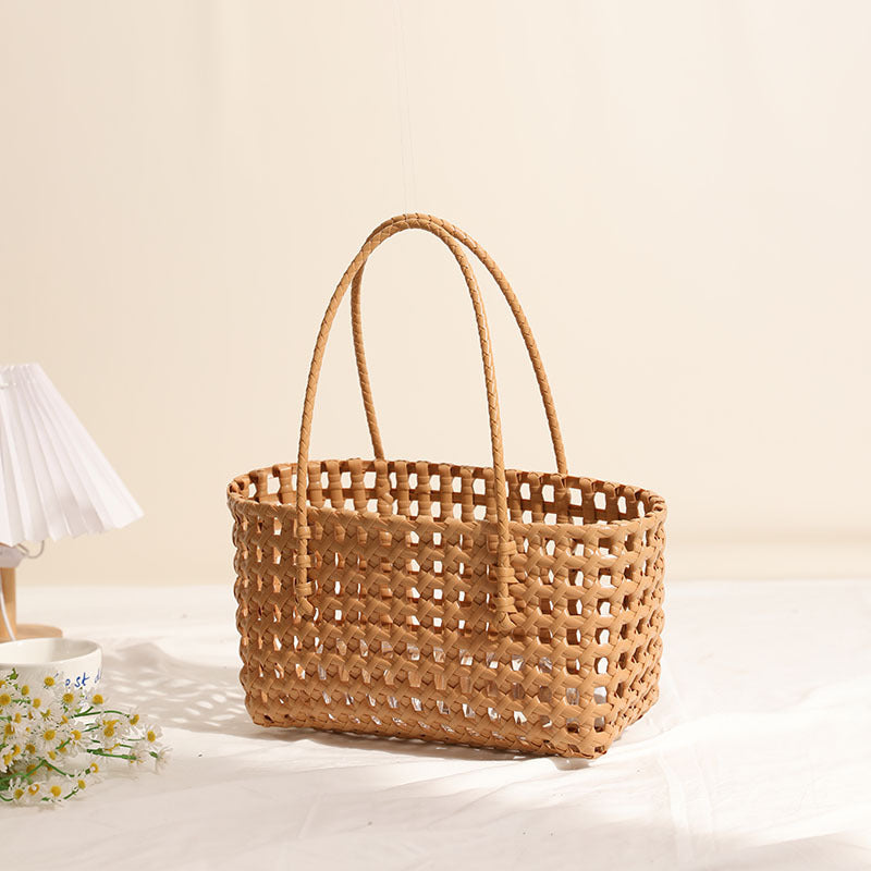 Braided Bast Carrier Bag Stornfield