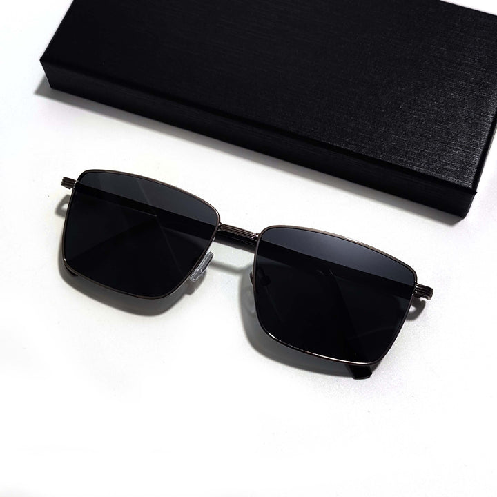 Men's fashionable square sunglasses with UV protection and ergonomic temples Stornfield